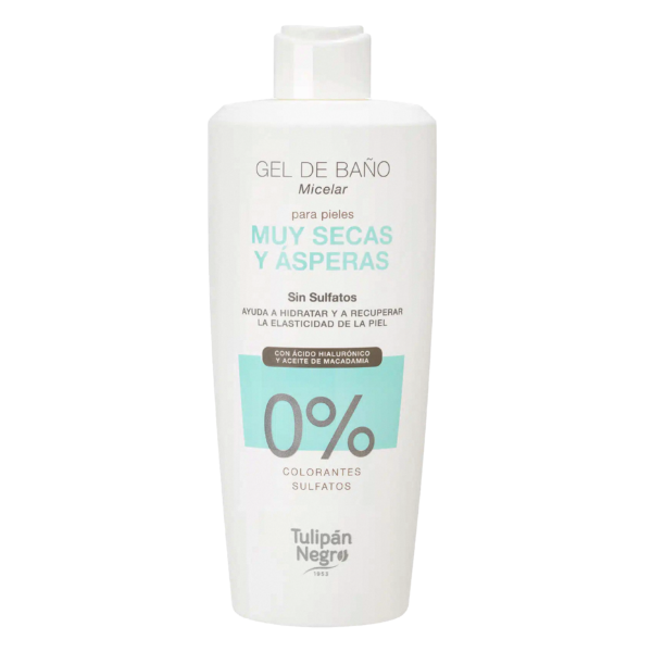 Gel Micellaire Tulipan Negro Peaux sèches & Rugueuses 500 ml