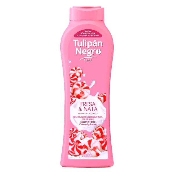 Gel Tulipán Negro Fresa y Nata 650 ml