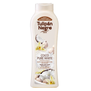 Gel de Bain Coco Pure Blanc 650 ml Tulipan Negro