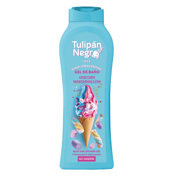 Gel de bain Licorne Guimauve 650 ML Tulipan Negro