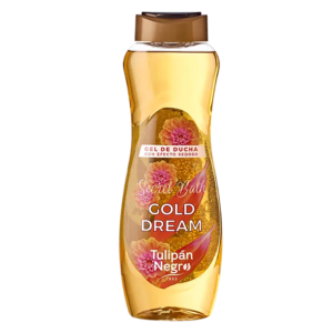 Secret Bath Gold Dream Gel de bain tulipan Negro noire 600 ml