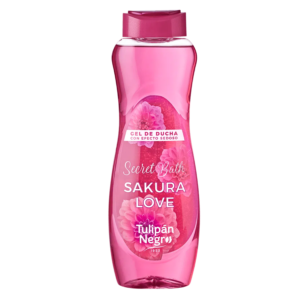 Secret Bath Sakura Gel de Bain Tulipan Negro Noire 600 ml