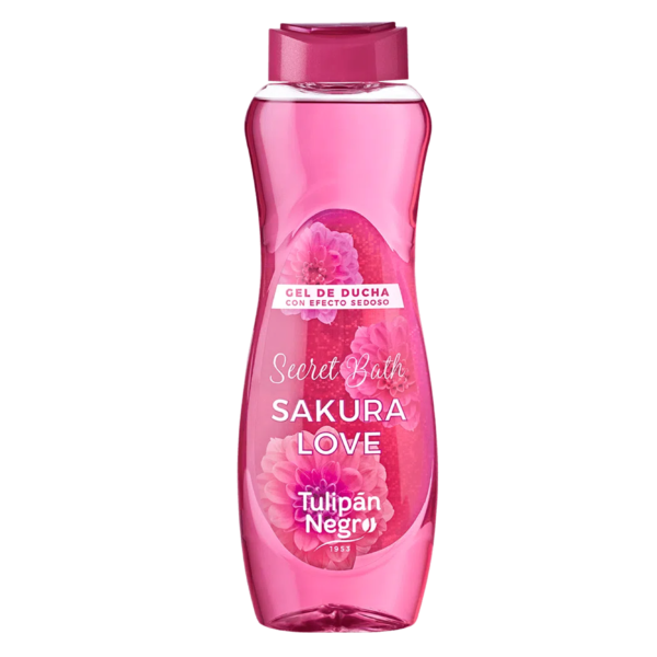 Secret Bath Sakura Gel de Bain Tulipan Negro Noire 600 ml